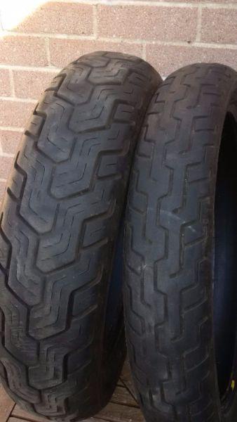 Dunlop 404 tube type tires