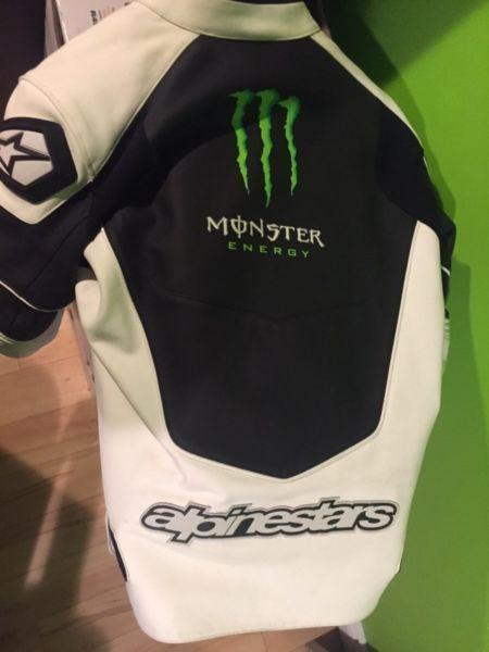 Alpinestar Monster energy leather jacket