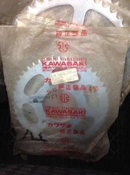 NOS Kawasaki sprockets KZ/KD/KE $35-100