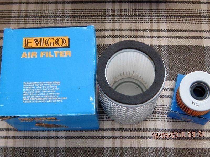 1984 Honda 450 NightHawk - air and oil filter