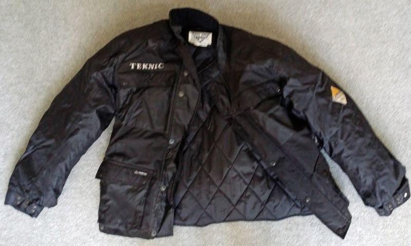 almost-new teknic armored jacket + liner - female size 44