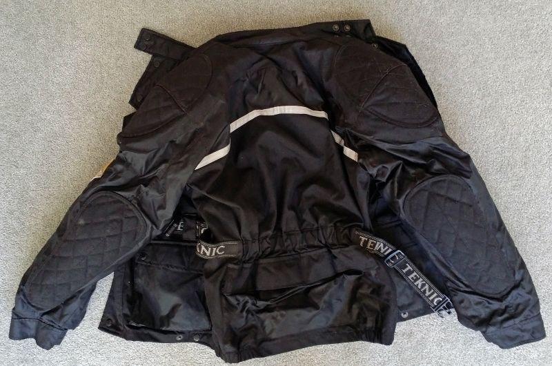 almost-new teknic armored jacket + liner - female size 44