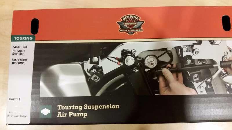 Touring suspension air pump - Harley-Davidson - shock absorber