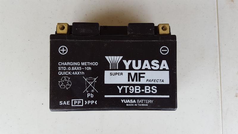 Yuasa YT9B-BS motorcycle battery