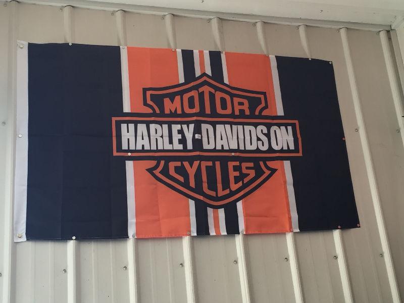 HARLEY DAVIDSON FLAG