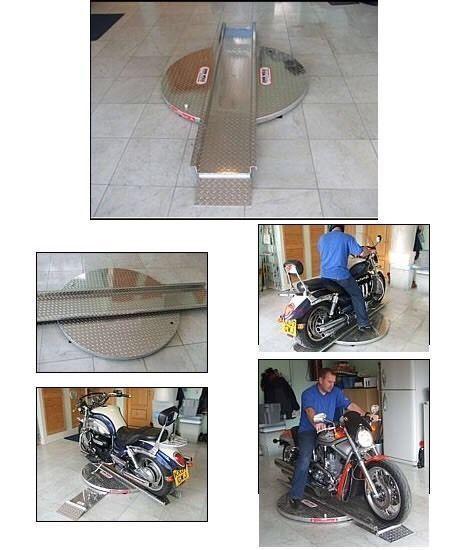 Motorcycle turntable