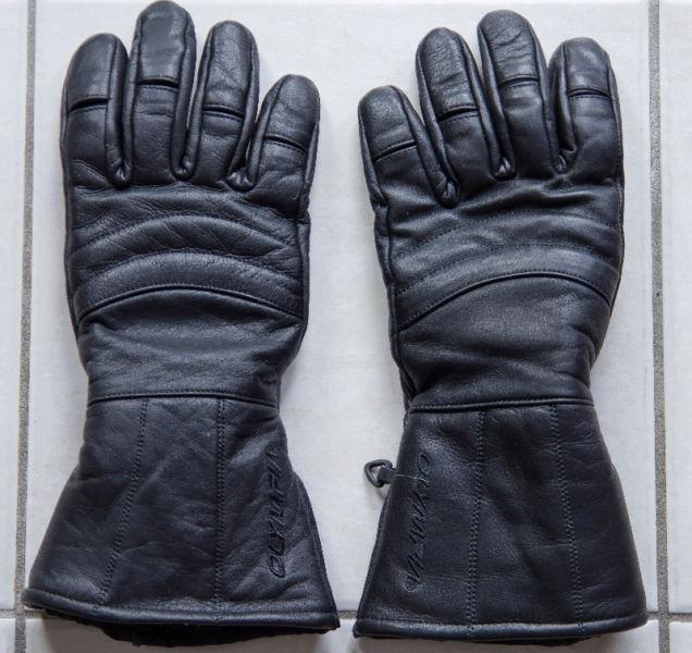 Olympia leather motorcycle gloves (small)