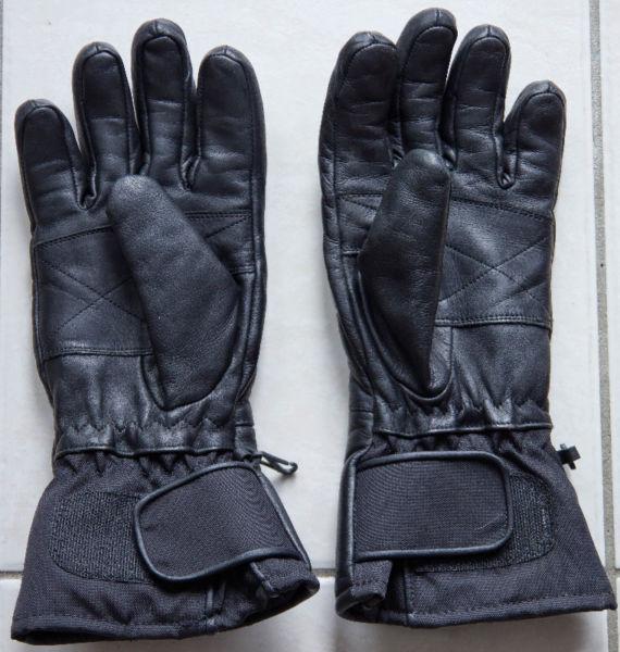 Olympia leather motorcycle gloves (small)