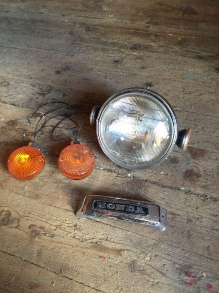 Headlight and blinkers 1978 Honda 750