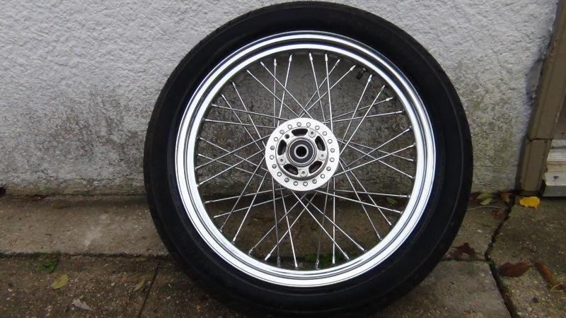 19' harley davidson front wheel and tire
