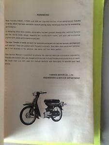 1975 Yamaha V50 V75 V99 Service Manual
