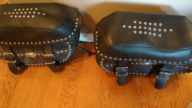 Saddle bags and seats