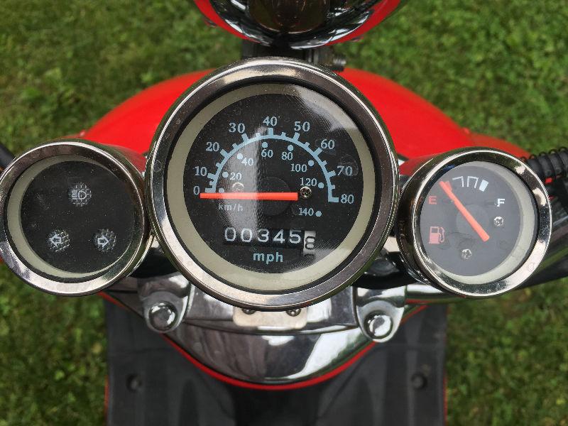 Tomos Velo Scooter, 350 miles
