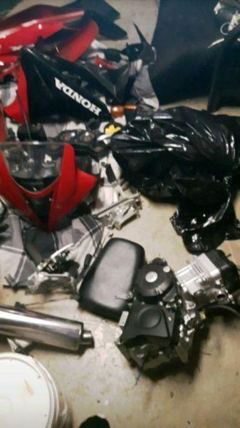 Parting out 2008 Cbr 125r