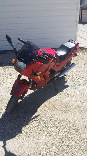 Saftied kawasaki ninja OBO