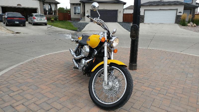 EXTREMELY LOW Km Honda Shadow Spirit