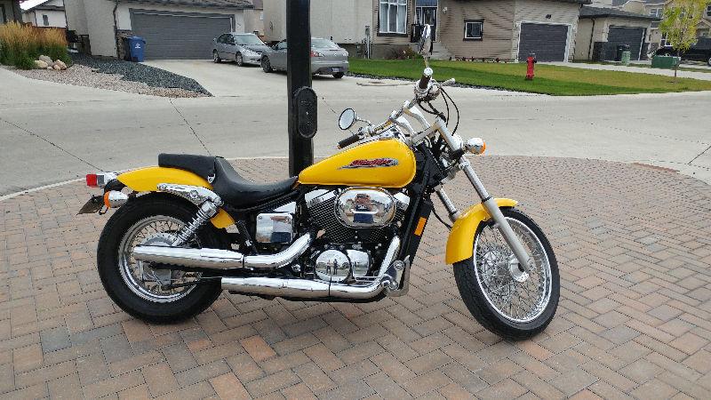 EXTREMELY LOW Km Honda Shadow Spirit