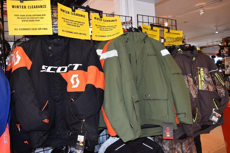 LAST CHANCE ON CLEARANCE ATV WINTER RIDING JACKETS!