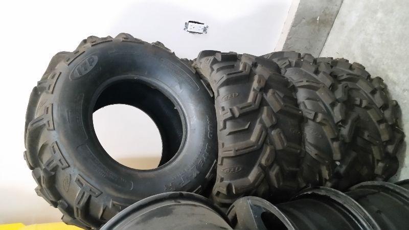 atv rims, mudlight radial tires 27