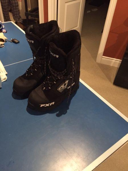 FXR snowmobile boots