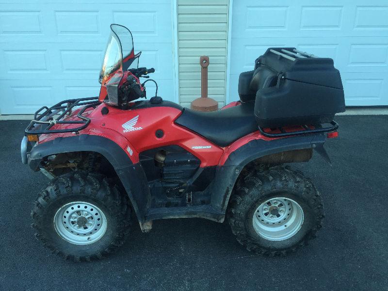 2009 HONDA 500 FOREMAN S FOOT SHIFT ( WE FINANCE )