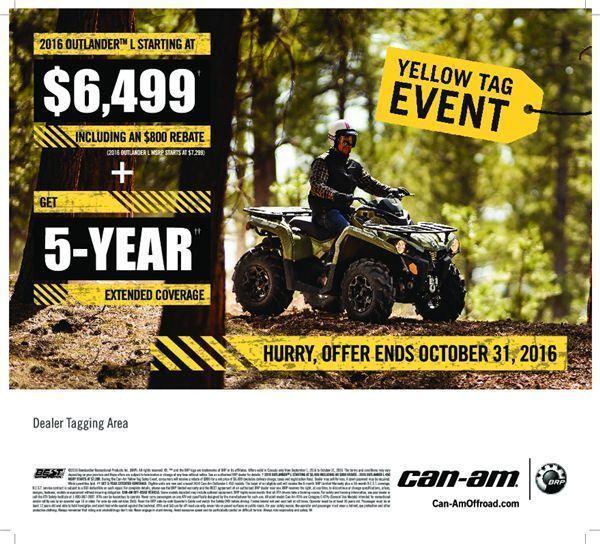 40 2016 CAN-AM IN STOCK BIG SAVINGS !!! LOW PAYMENTS 4.99%