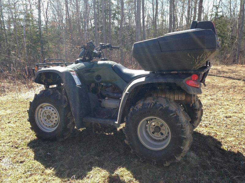 Honda 350 fourtrax Es 4x4