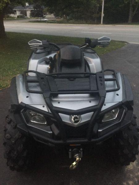 2011 CAN AM OUTLANDER 800R XTP 3500 KM