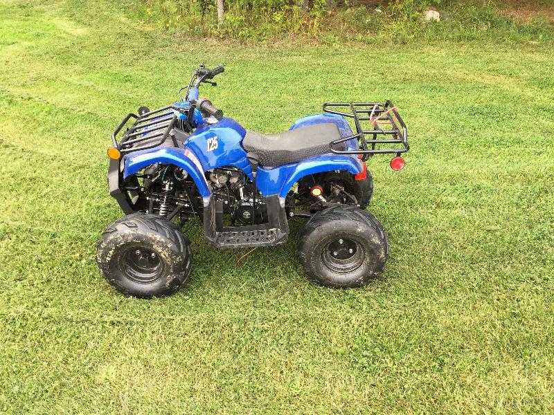 125cc Youth ATV (Blue)