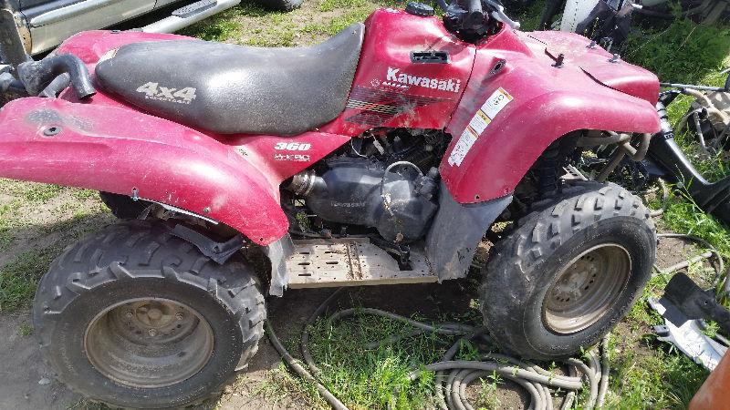 04 kawasaki Prarie kvf 360 4x4