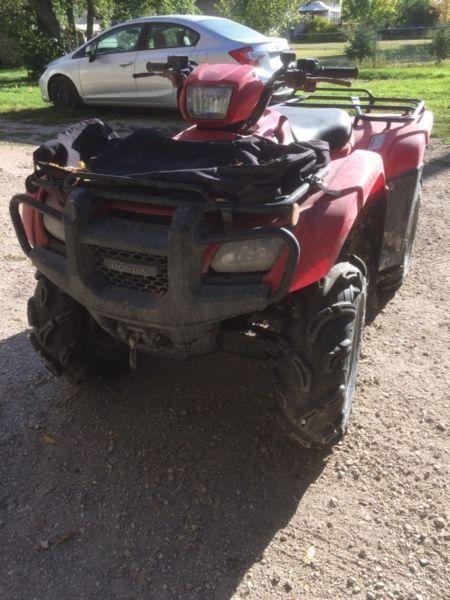 Wanted: 2013 Honda Foreman