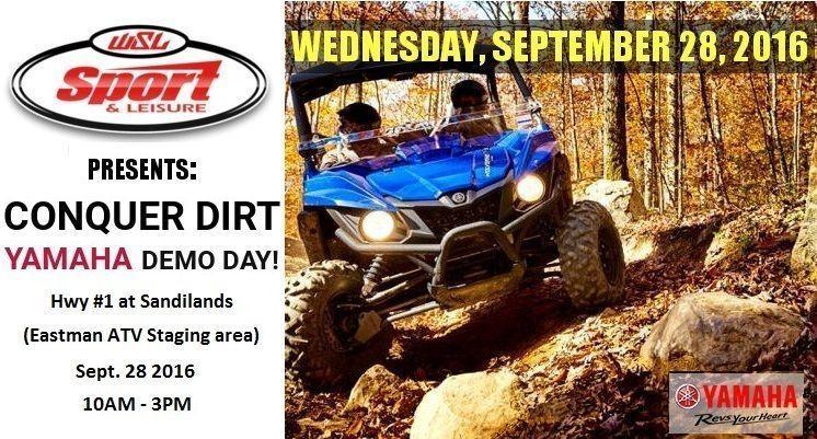 WSL's Yamaha Conquer Dirt Demo Day!