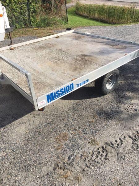 2010 Mission Double ATV Trailer
