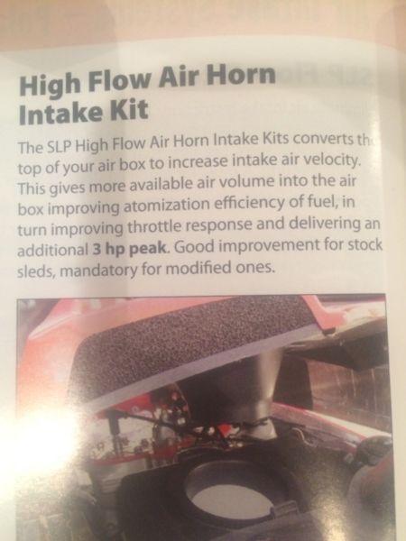 SLP High Flow Air Intake Polaris 07-12 600/700
