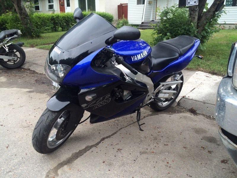 For sale or trade 1997 Yamaha YZF 1000