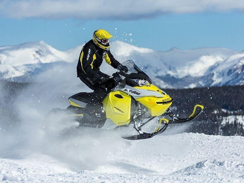 2015 Ski-Doo MXZ TNT Rotax 600 H.O. E-TEC Gray Sunburst Yellow