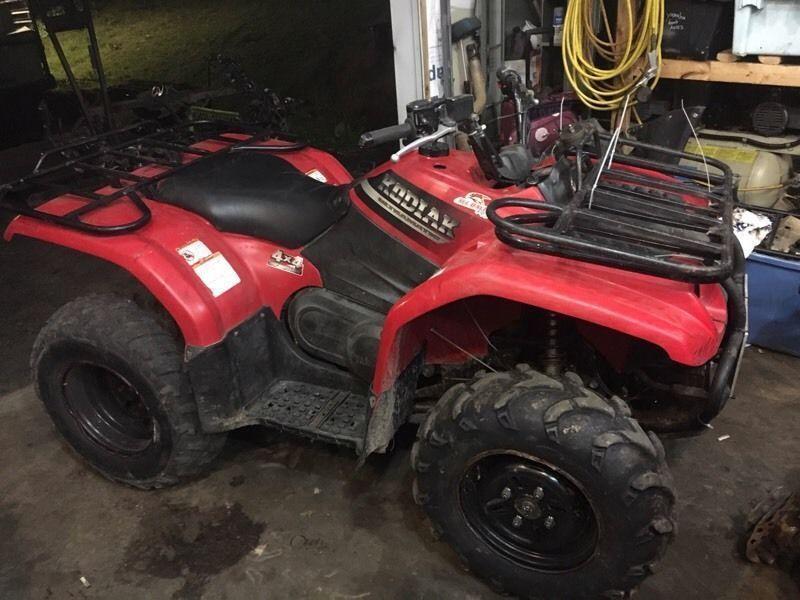 C&C cycles parting out 2000 Yamaha Kodiak 400 runs good