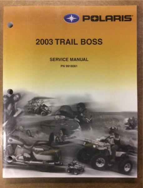 POLARIS SHOP MANUAL 03 TB