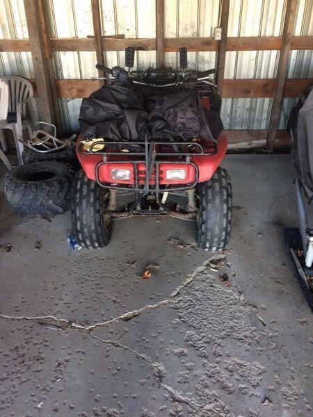 Package deal skidoo and fourwheeler sold