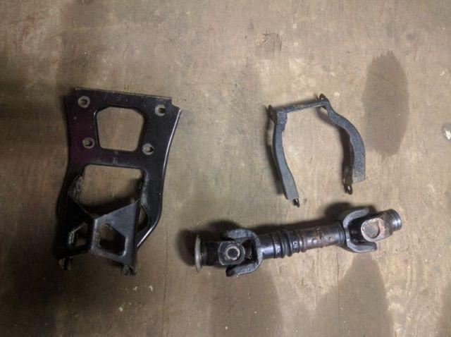 Can am XMR Rear Drive Shaft and Frame Braces